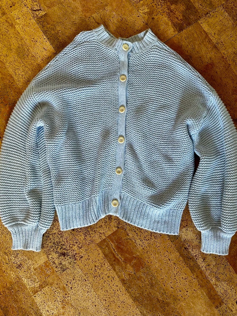 Alex  Mill 2 way button-back cardigan M
